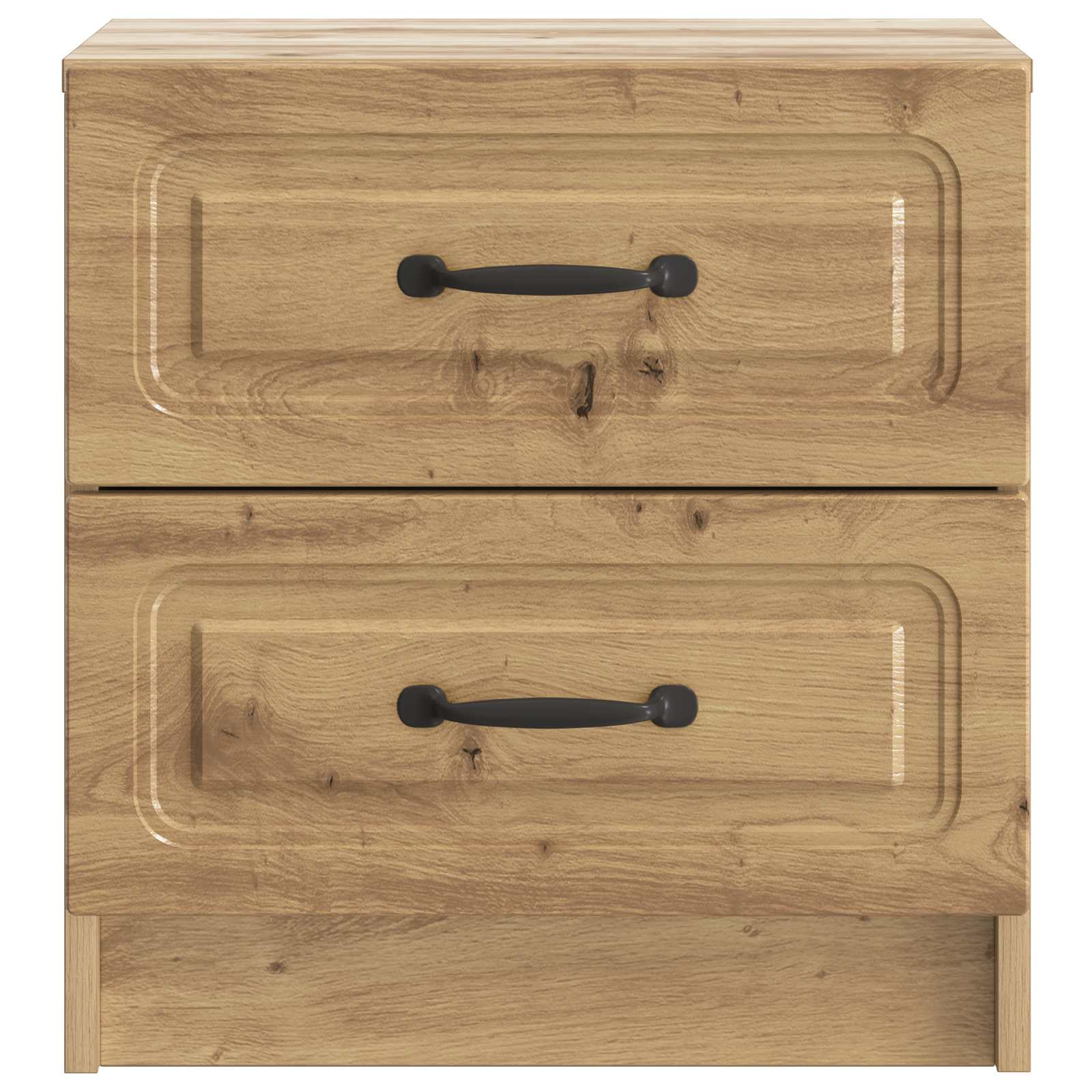 vidaXL Bedside Cabinet Artisan Oak 43 x 34.5 x 44.5 cm Engineered Wood 5
