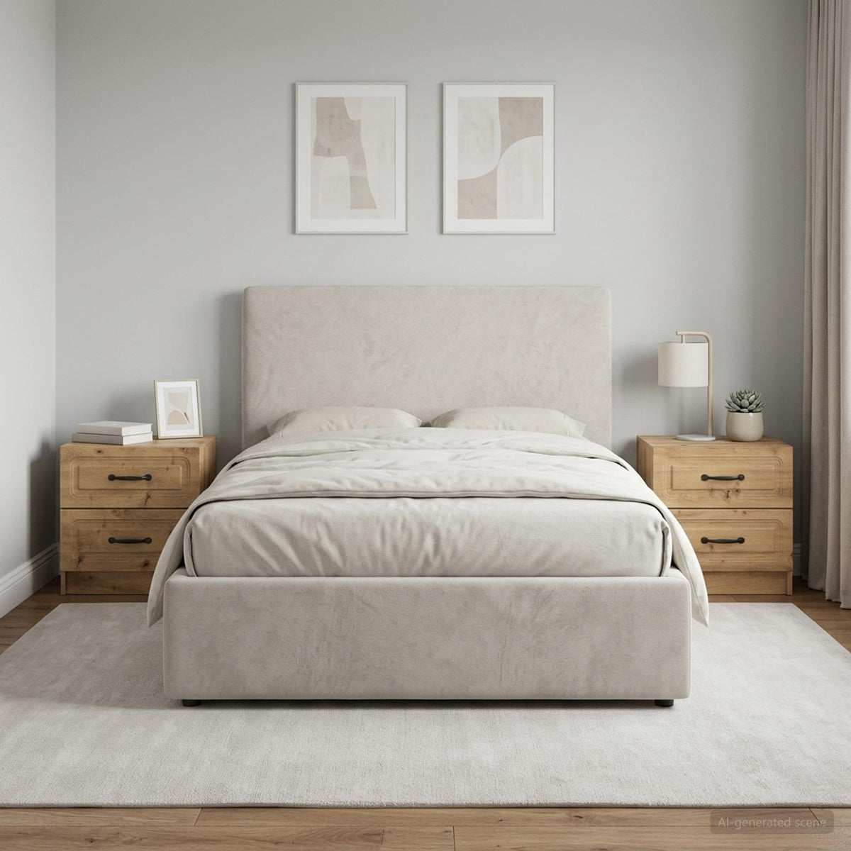 vidaXL Bedside Cabinet 43 x 34.5 x 44.5 cm