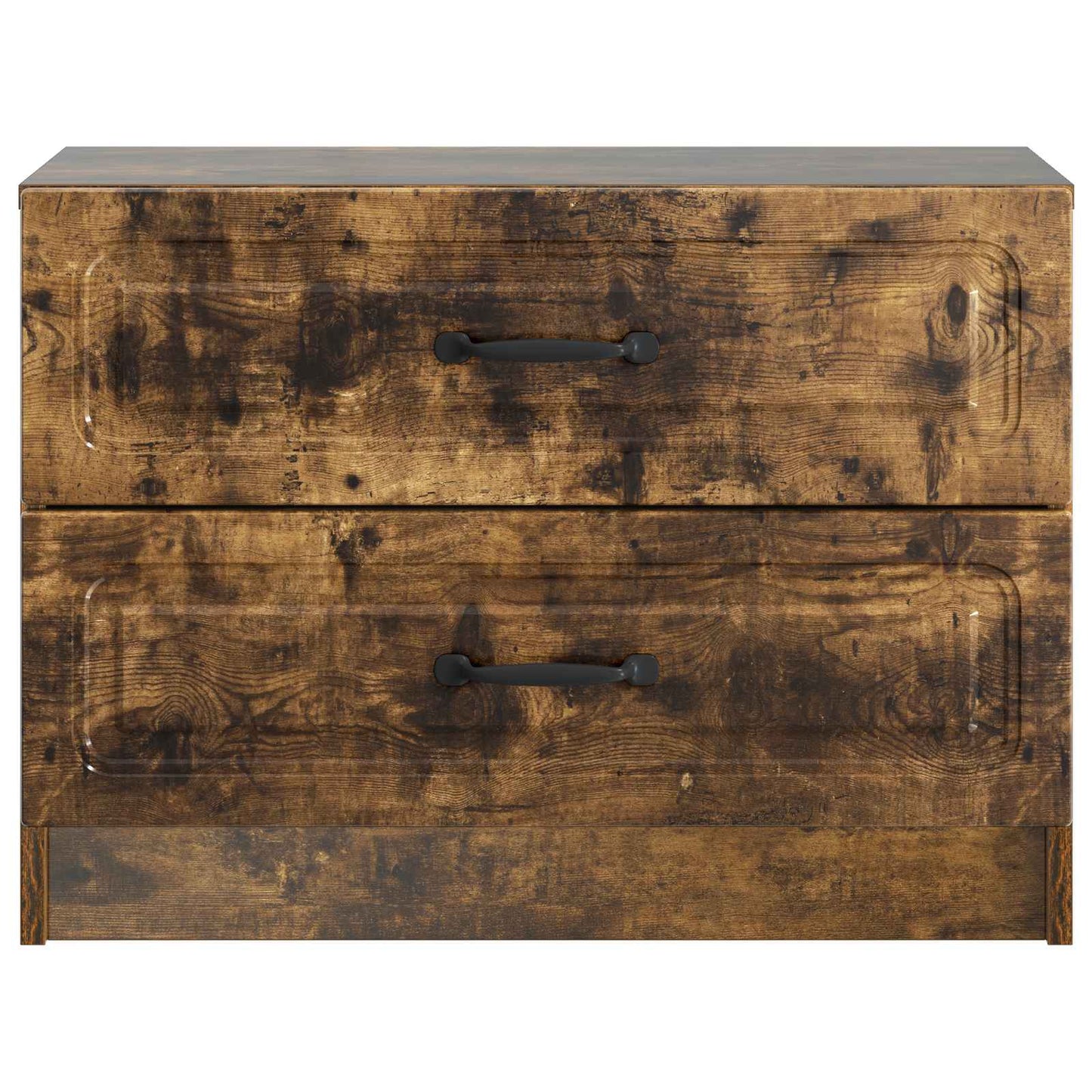 vidaXL Bedside Cabinet Smoked Oak 62 x 34.5 x 44.5 cm Engineered Wood 5