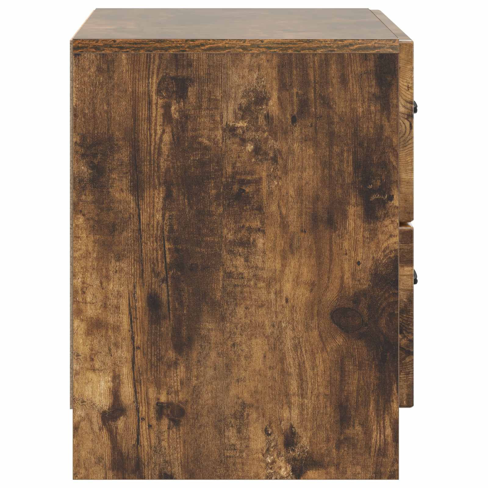 vidaXL Bedside Cabinet Smoked Oak 62 x 34.5 x 44.5 cm Engineered Wood 6