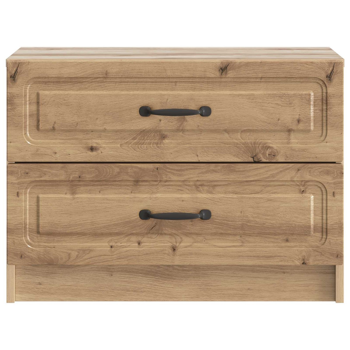 vidaXL Bedside Cabinet Artisan Oak 62 x 34.5 x 44.5 cm Engineered Wood 5