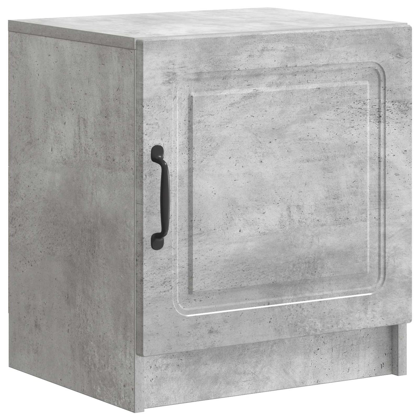 vidaXL Bedside Cabinet 2 pcs Concrete Grey 43 x 34.5 x 47 cm 5