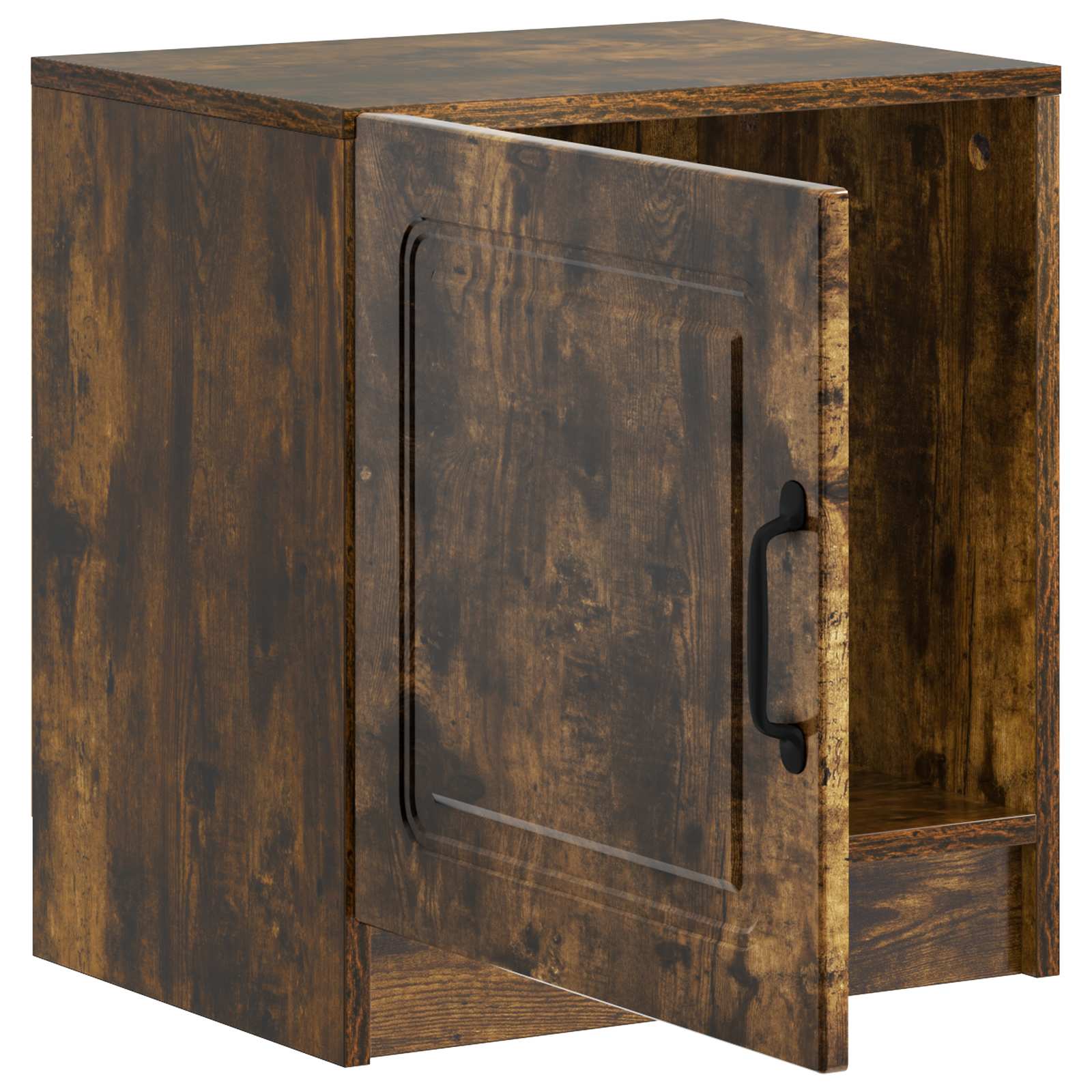vidaXL Bedside Cabinet 2 pcs Smoked Oak 43 x 34.5 x 47 cm 6