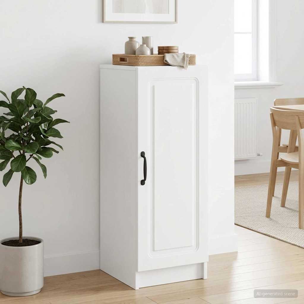 vidaXL Sideboard White 33 x 34.5 x 87 cm Engineered Wood 4