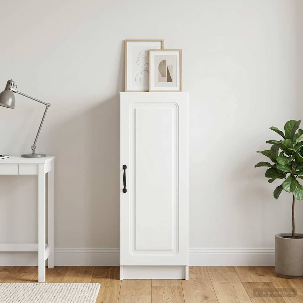 vidaXL Sideboard White 33 x 34.5 x 87 cm Engineered Wood 1