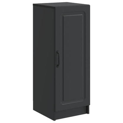 vidaXL Sideboard Black 33 x 34.5 x 87 cm Engineered Wood 2