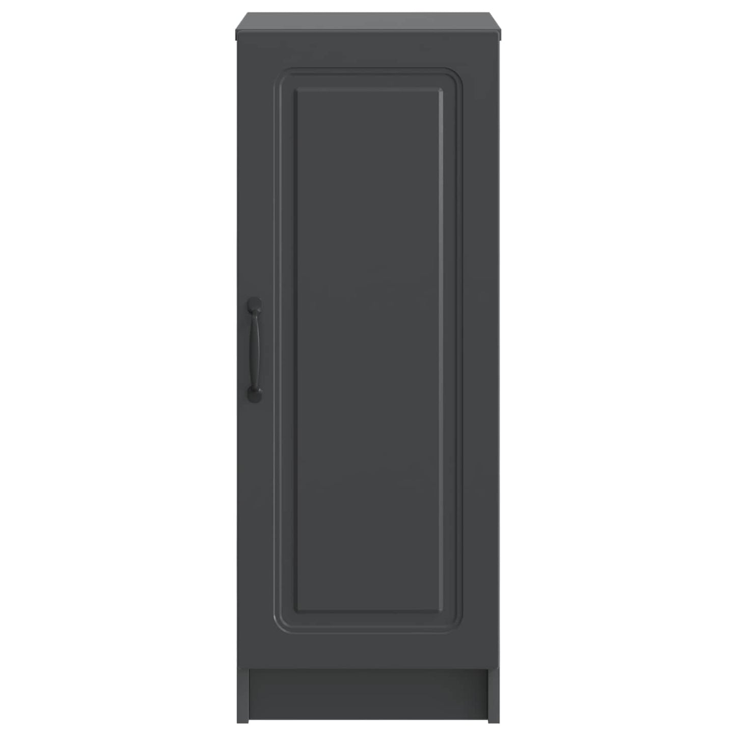 vidaXL Sideboard Black 33 x 34.5 x 87 cm Engineered Wood 6