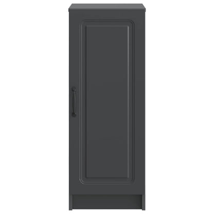 vidaXL Sideboard Black 33 x 34.5 x 87 cm Engineered Wood 6