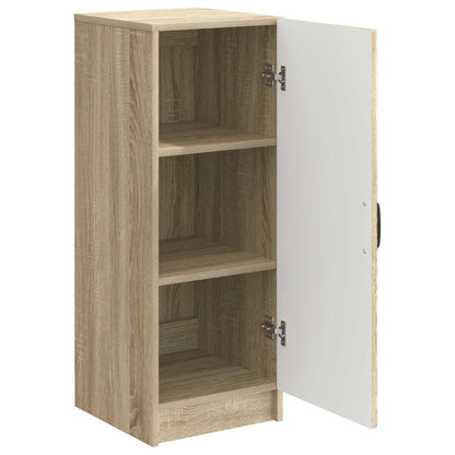 vidaXL Sideboard Sonoma Oak 33 x 34.5 x 87 cm Engineered Wood 5