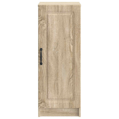 vidaXL Sideboard Sonoma Oak 33 x 34.5 x 87 cm Engineered Wood 6
