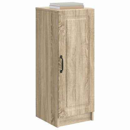 vidaXL Sideboard Sonoma Oak 33 x 34.5 x 87 cm Engineered Wood 3