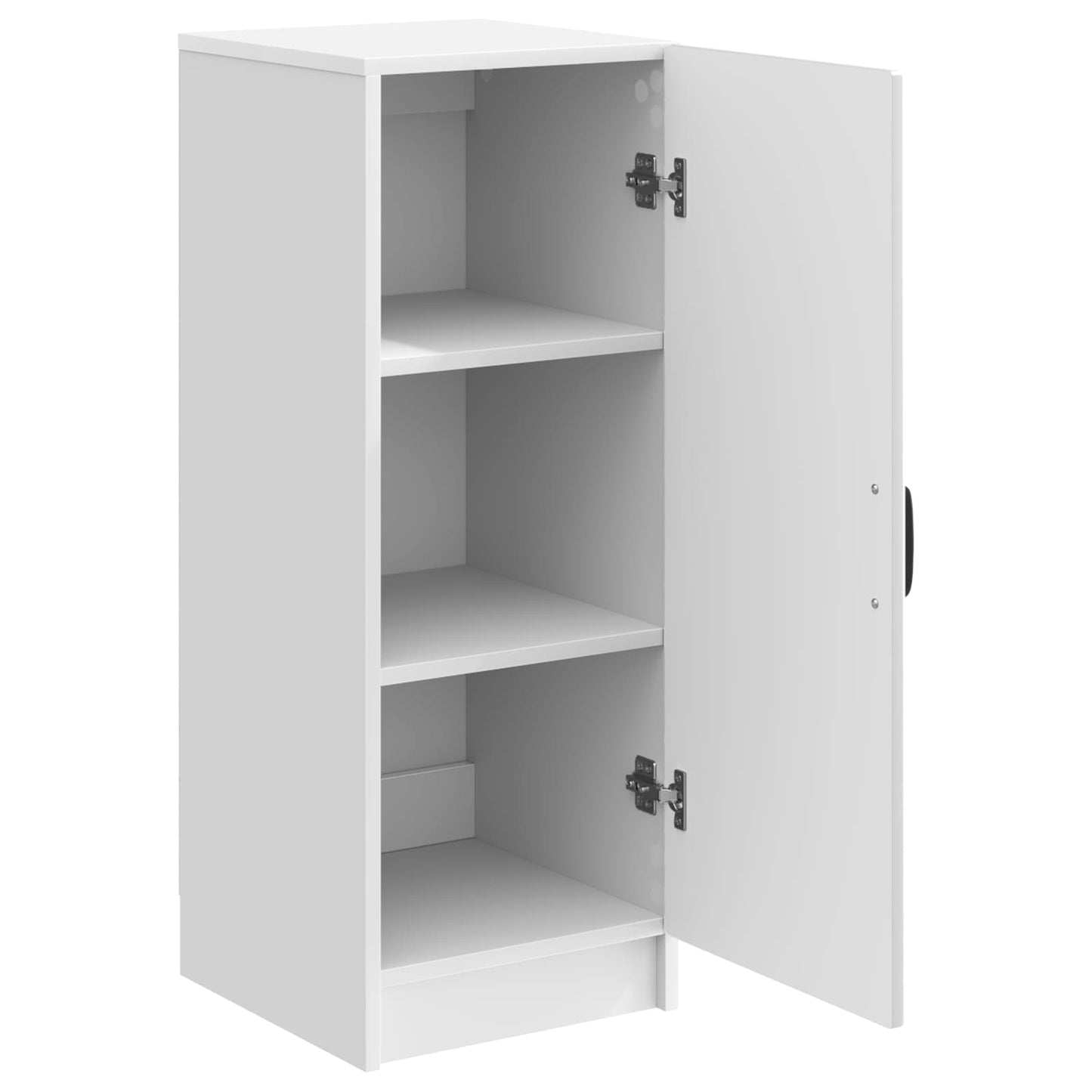 vidaXL Sideboard High Gloss White 33 x 34.5 x 87 cm Engineered Wood 5