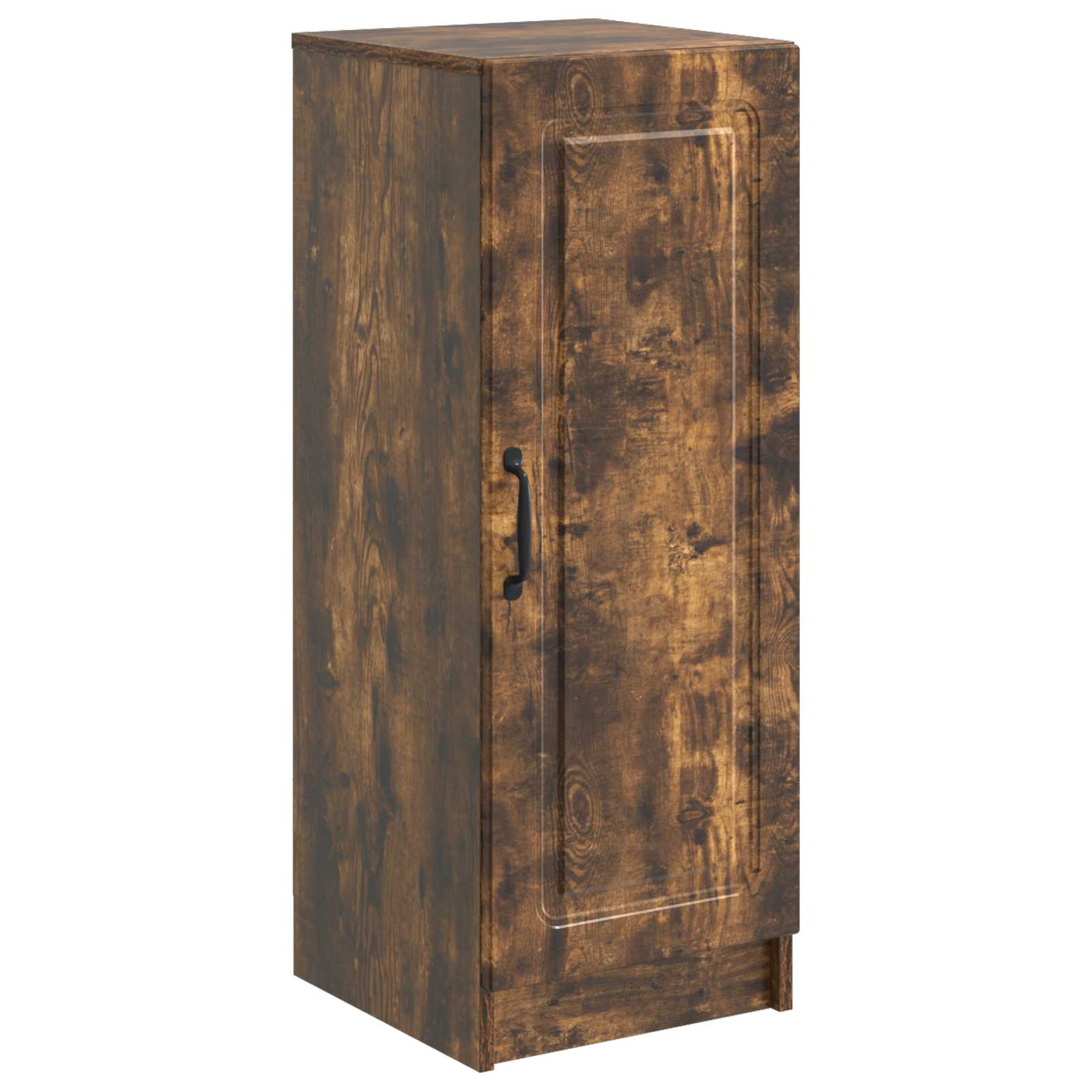 vidaXL Sideboard Smoked Oak 33 x 34.5 x 87 cm Engineered Wood 2
