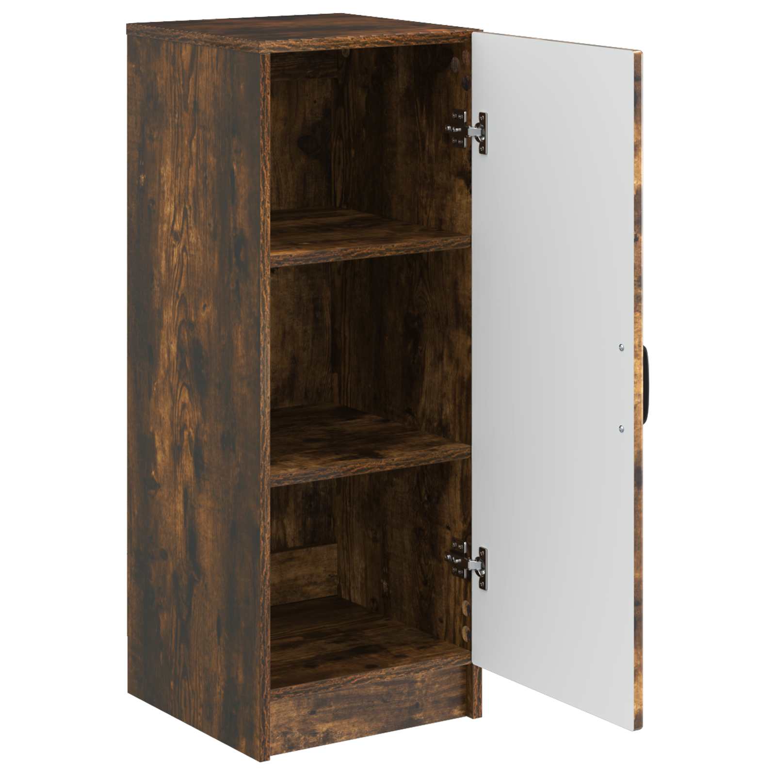 vidaXL Sideboard Smoked Oak 33 x 34.5 x 87 cm Engineered Wood 5