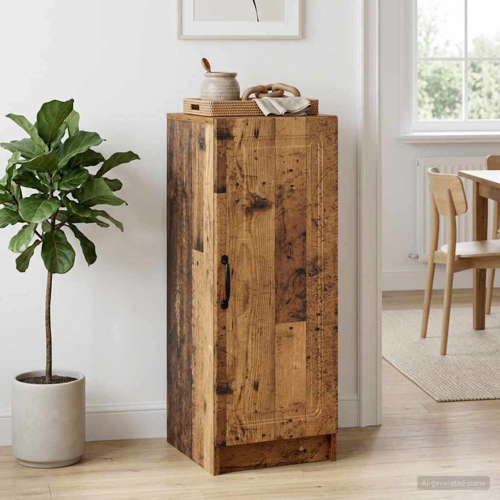 vidaXL Sideboard Old Wood 33 x 34.5 x 87 cm Engineered Wood 4