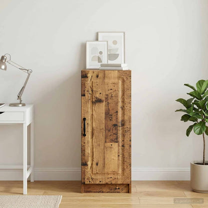 vidaXL Sideboard Old Wood 33 x 34.5 x 87 cm Engineered Wood 1