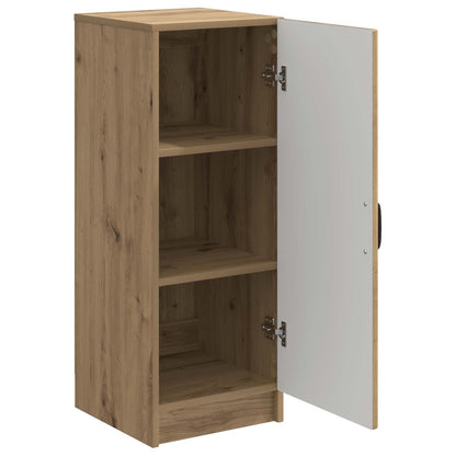 vidaXL Sideboard Artisan Oak 33 x 34.5 x 87 cm Engineered Wood 5