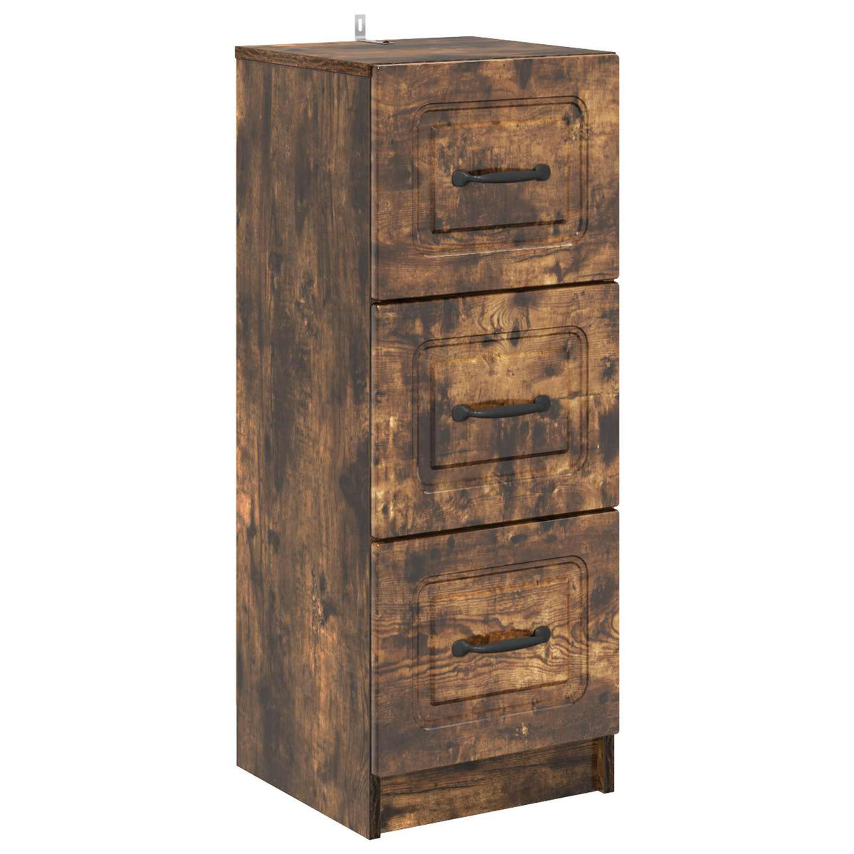 Drawer Cabinet 33 x 34.5 x 87 cm Engineered Wood Smoked oak