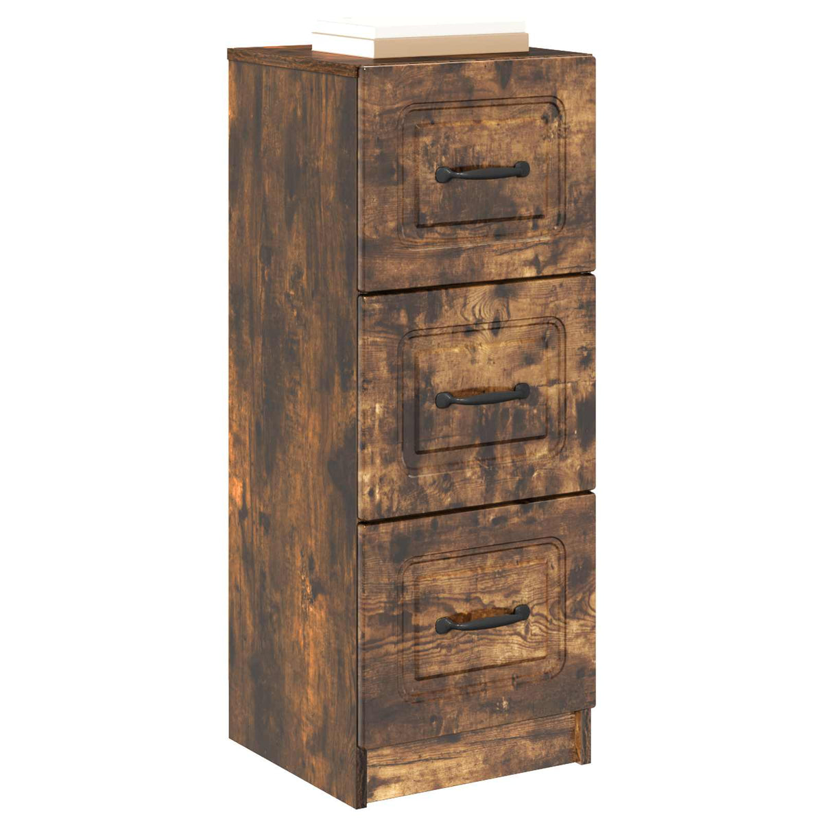 Drawer Cabinet 33 x 34.5 x 87 cm Engineered Wood Smoked oak