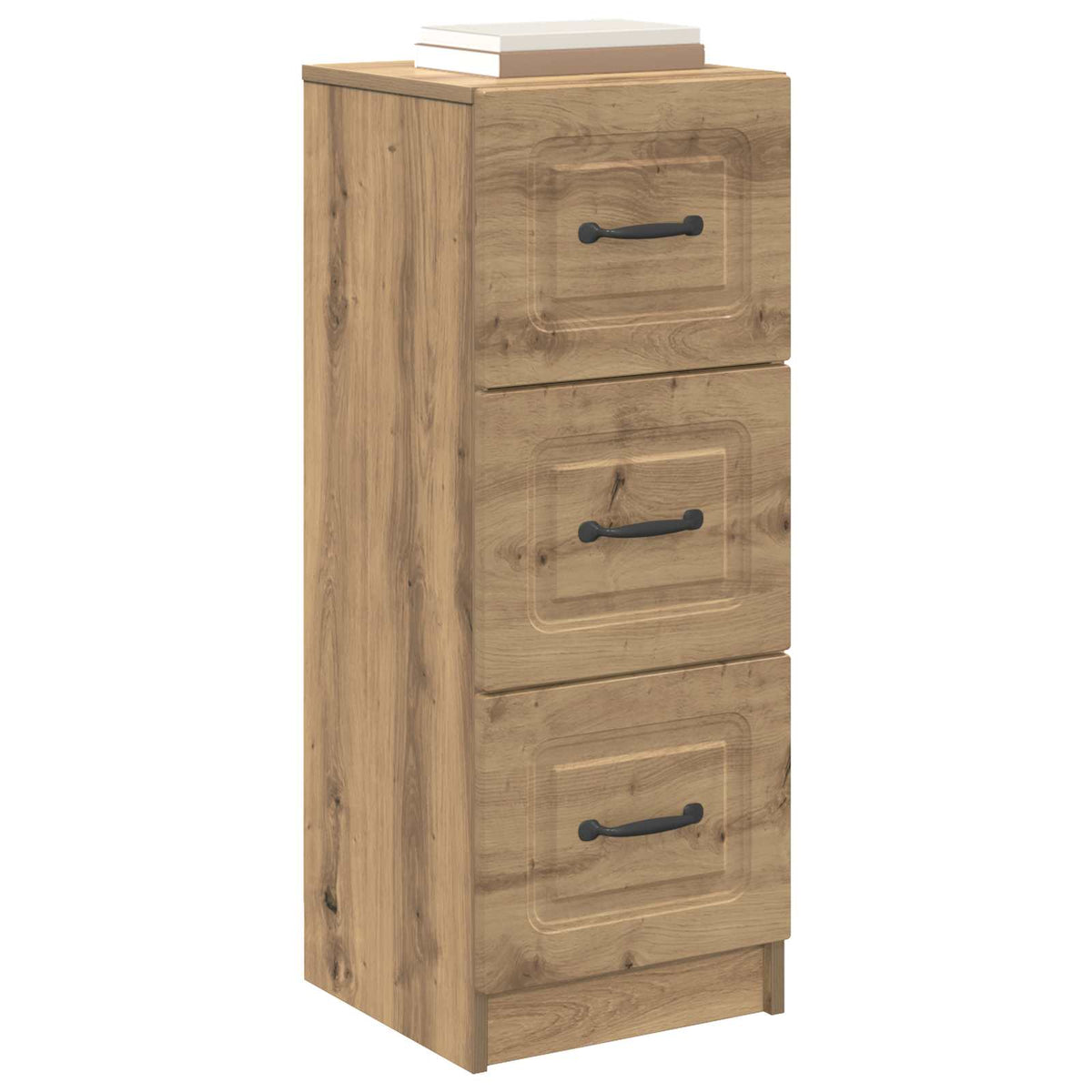 Drawer Cabinet 33 x 34.5 x 87 cm Engineered Wood Artisan oak