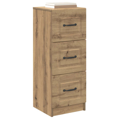 Drawer Cabinet 33 x 34.5 x 87 cm Engineered Wood Artisan oak