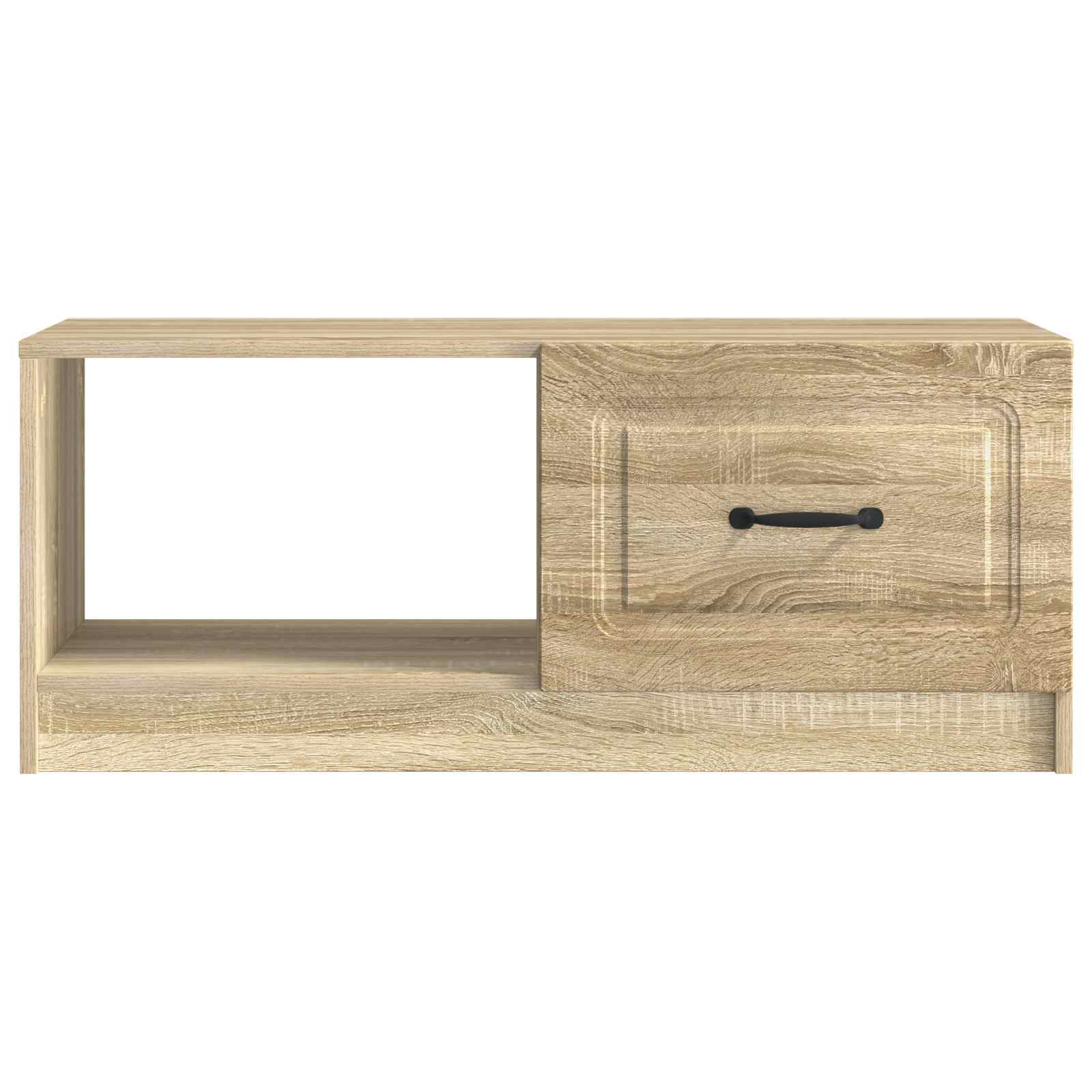 vidaXL Coffee Table Sonoma Oak 90 x 50 x 37 cm Engineered Wood 5