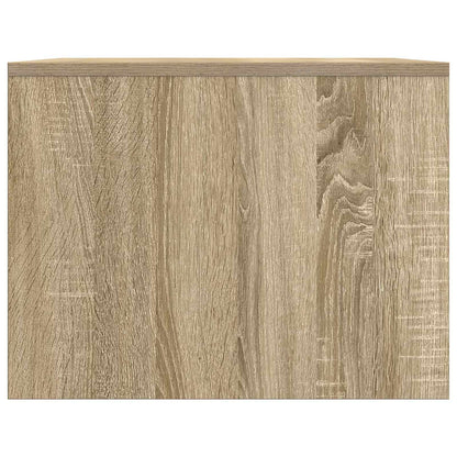 vidaXL Coffee Table Sonoma Oak 90 x 50 x 37 cm Engineered Wood 6