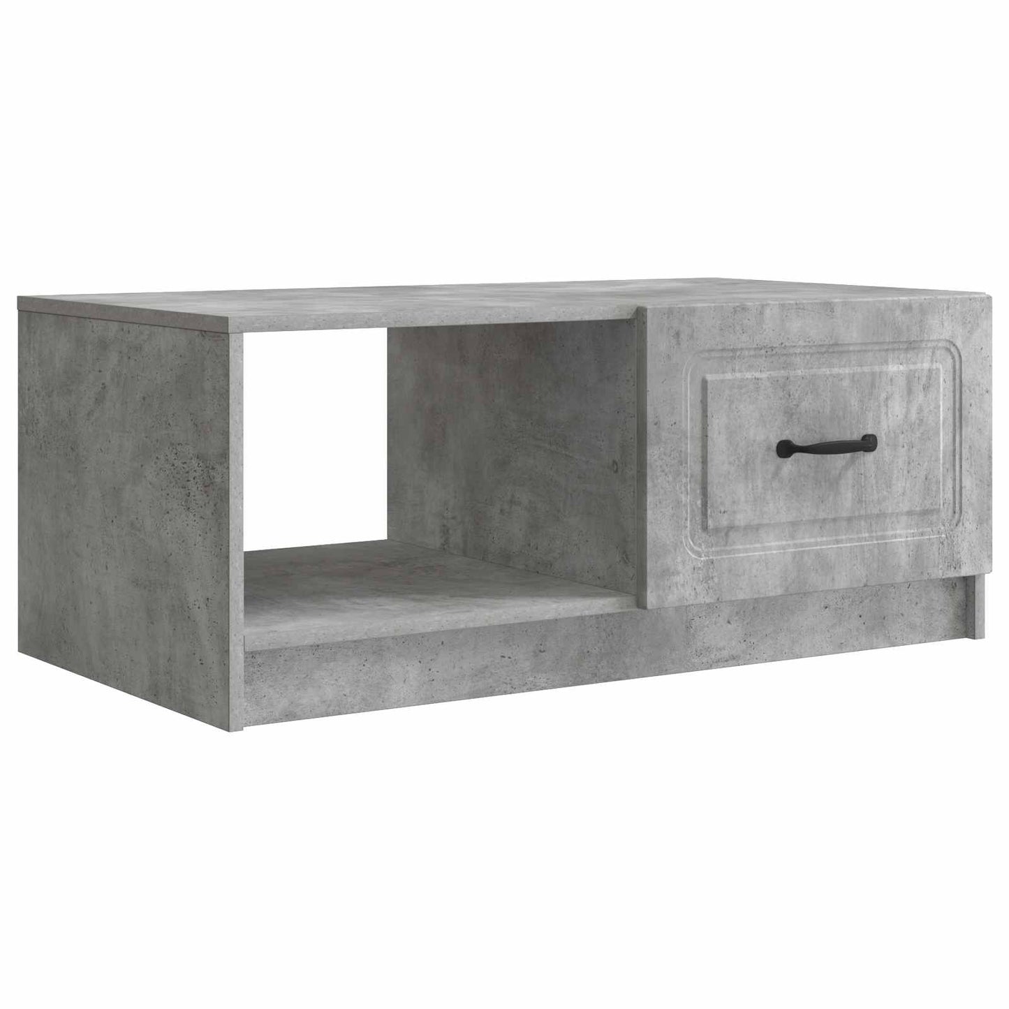 vidaXL Coffee Table Concrete Grey 90 x 50 x 37 cm Engineered Wood 2