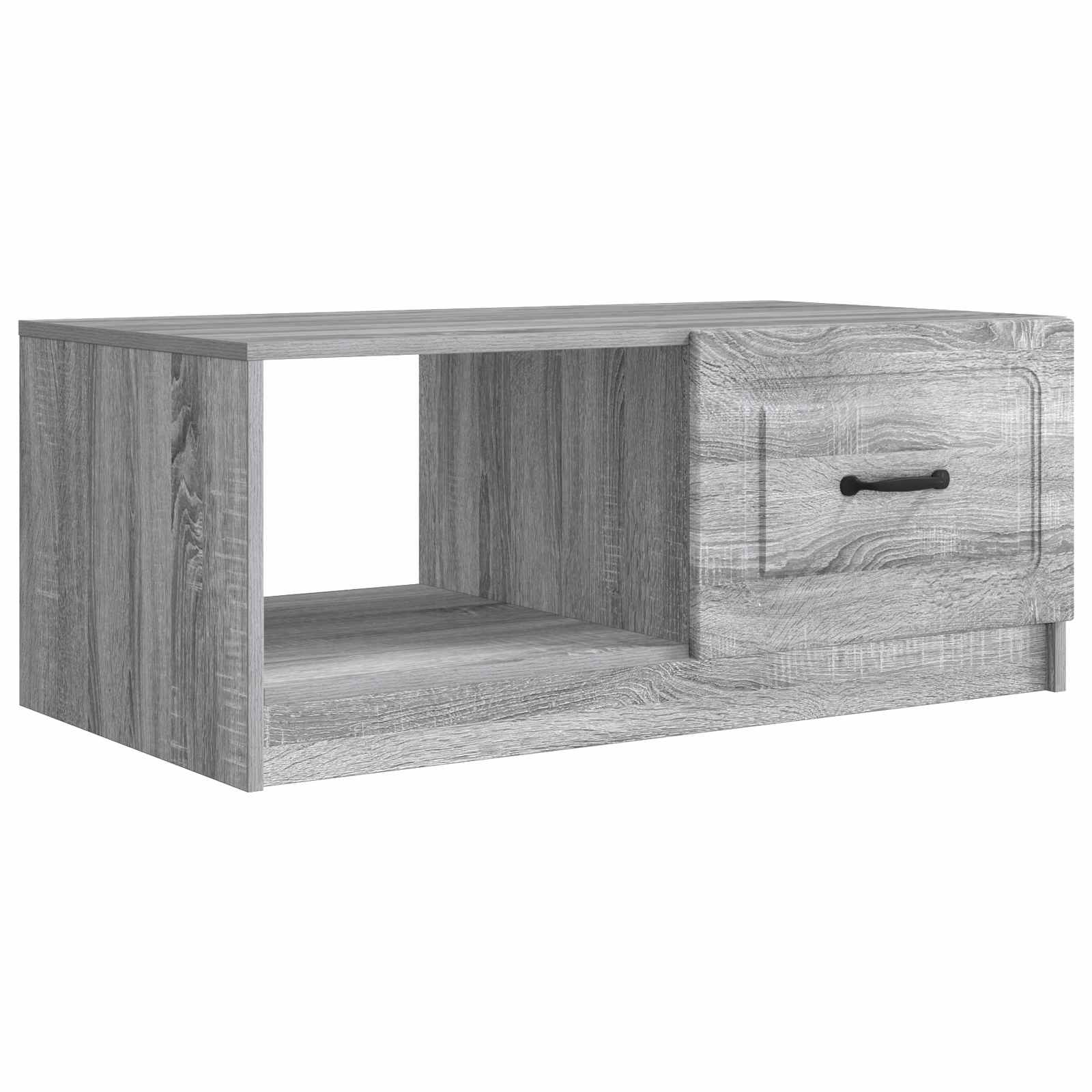 vidaXL Coffee Table Grey Sonoma 90 x 50 x 37 cm Engineered Wood 2