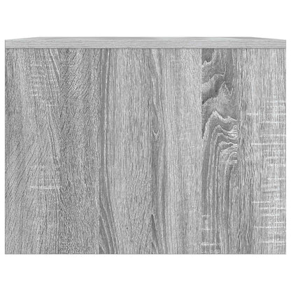vidaXL Coffee Table Grey Sonoma 90 x 50 x 37 cm Engineered Wood 6