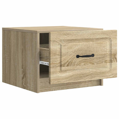 vidaXL Coffee Table Sonoma Oak 49 x 50 x 37 cm Engineered Wood 4