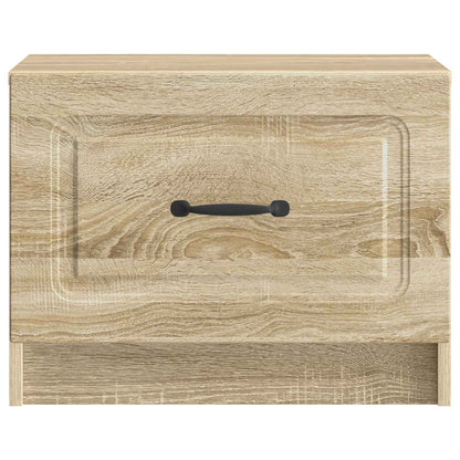 vidaXL Coffee Table Sonoma Oak 49 x 50 x 37 cm Engineered Wood 5
