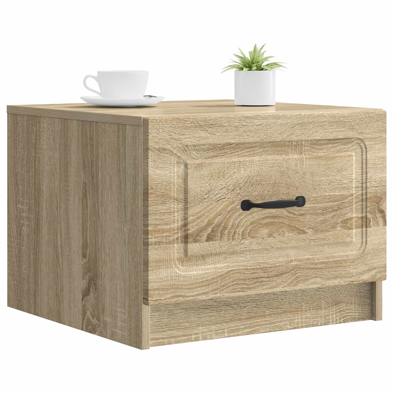 vidaXL Coffee Table Sonoma Oak 49 x 50 x 37 cm Engineered Wood 3