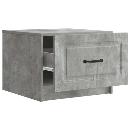 vidaXL Coffee Table Concrete Grey 49 x 50 x 37 cm Engineered Wood 4