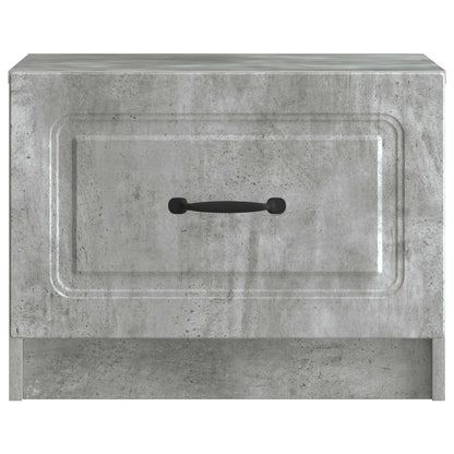 vidaXL Coffee Table Concrete Grey 49 x 50 x 37 cm Engineered Wood 5
