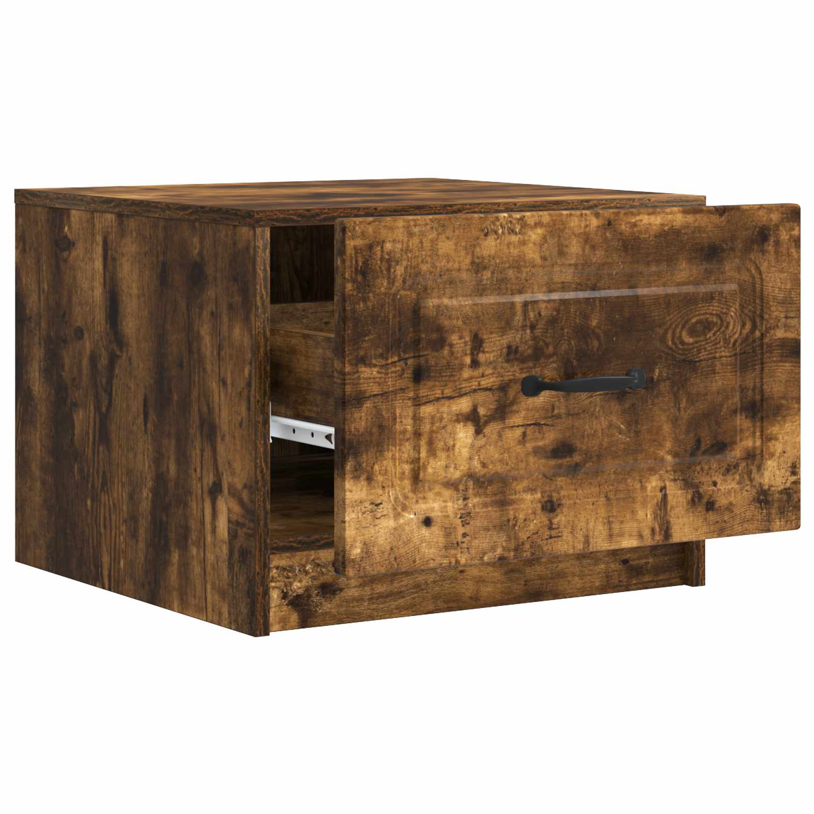 vidaXL Coffee Table Smoked Oak 49 x 50 x 37 cm Engineered Wood 4