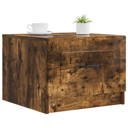 vidaXL Coffee Table Smoked Oak 49 x 50 x 37 cm Engineered Wood 3