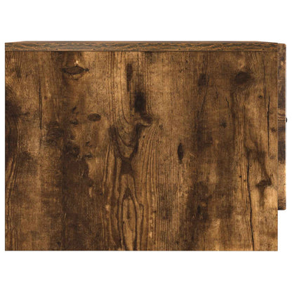vidaXL Coffee Table Smoked Oak 49 x 50 x 37 cm Engineered Wood 6