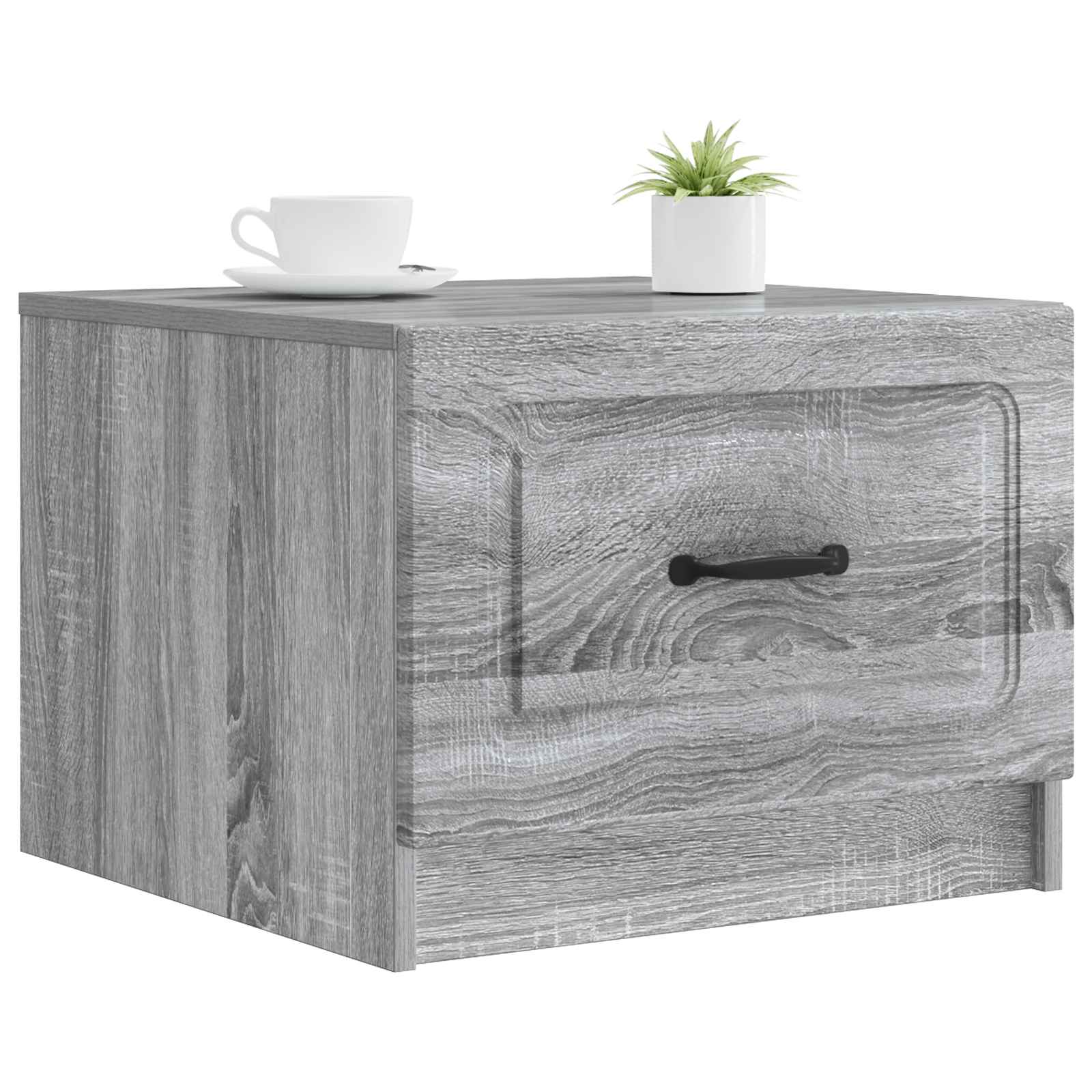 vidaXL Coffee Table Grey Sonoma 49 x 50 x 37 cm Engineered Wood 3