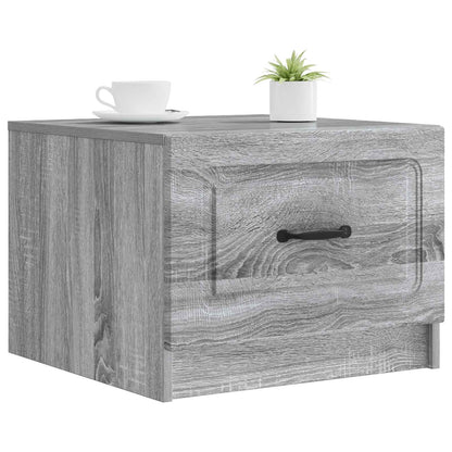 vidaXL Coffee Table Grey Sonoma 49 x 50 x 37 cm Engineered Wood 3