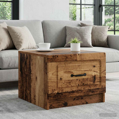 vidaXL Coffee Table Old Wood 49 x 50 x 37 cm Engineered Wood 1