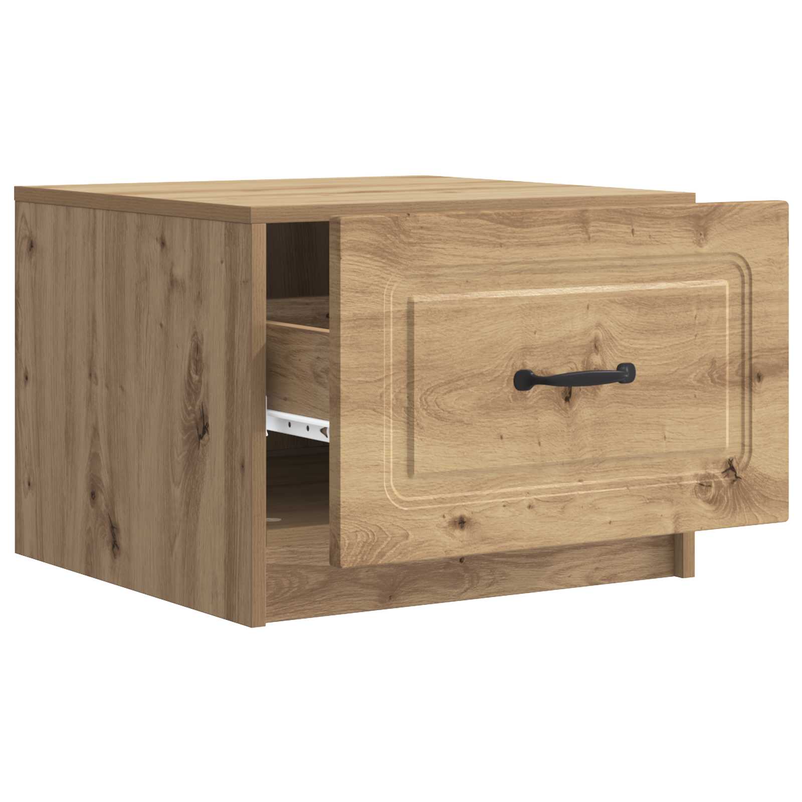 vidaXL Coffee Table Artisan Oak 49 x 50 x 37 cm Engineered Wood 4