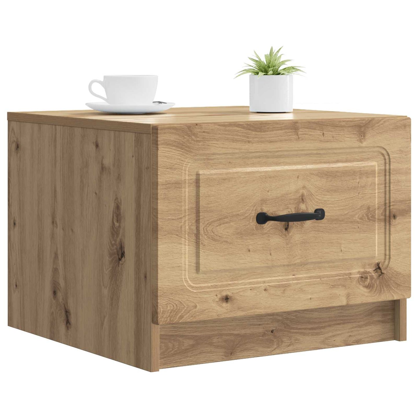 vidaXL Coffee Table Artisan Oak 49 x 50 x 37 cm Engineered Wood 3