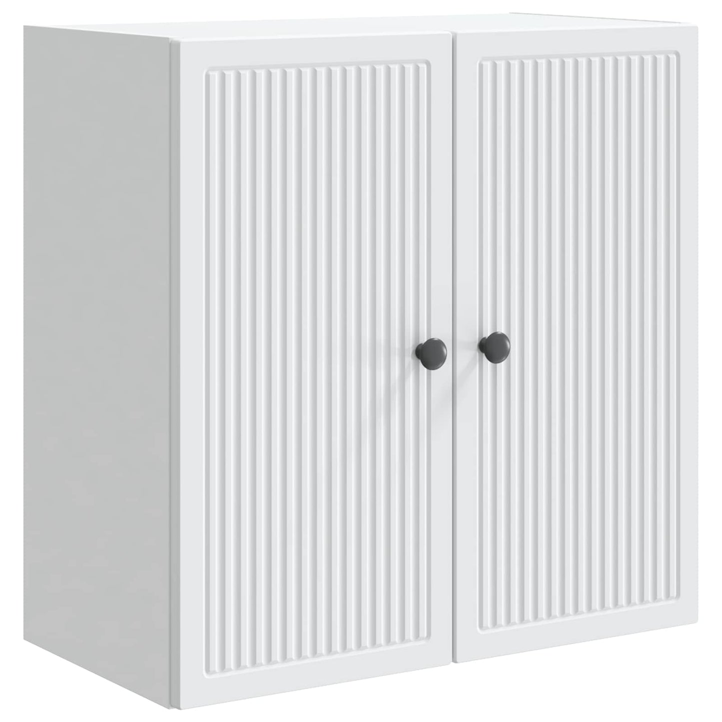 vidaXL Wall-Mounted Cabinet White 59 x 31 x 60 cm Engineered Wood 2