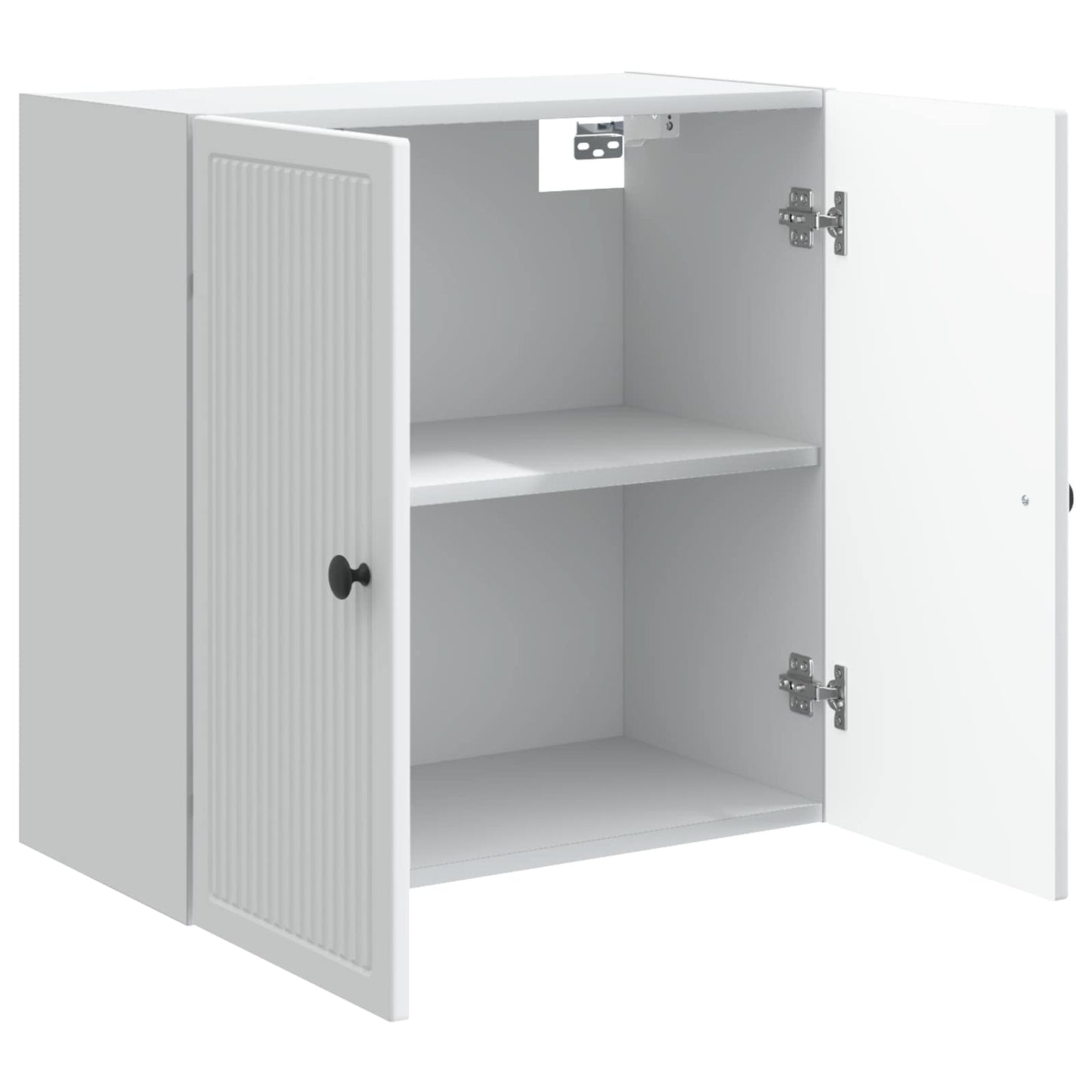 vidaXL Wall-Mounted Cabinet White 59 x 31 x 60 cm Engineered Wood 3
