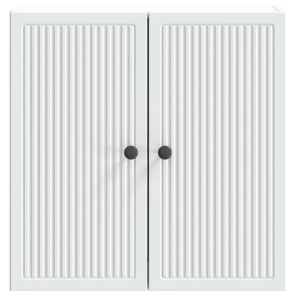 vidaXL Wall-Mounted Cabinet White 59 x 31 x 60 cm Engineered Wood 4