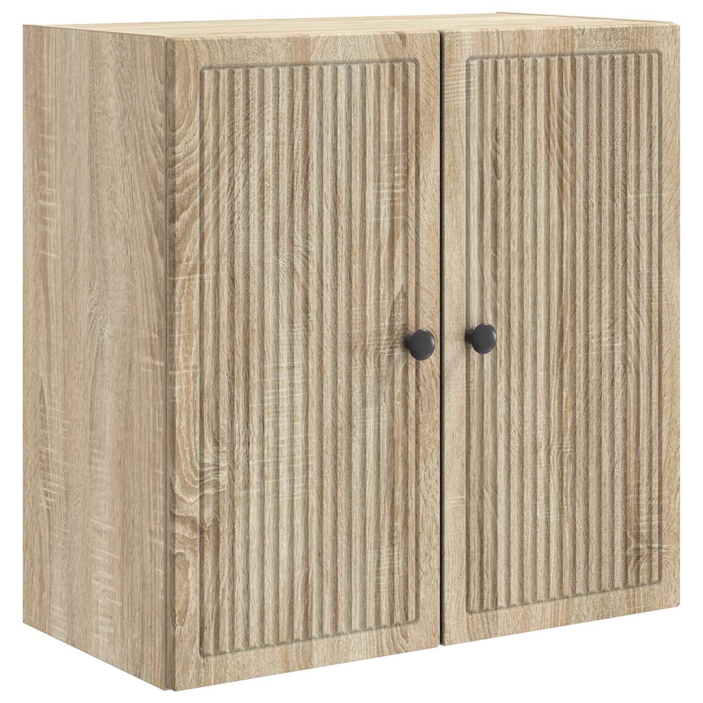 vidaXL Wall-Mounted Cabinet Sonoma Oak 59 x 31 x 60 cm Engineered Wood 2