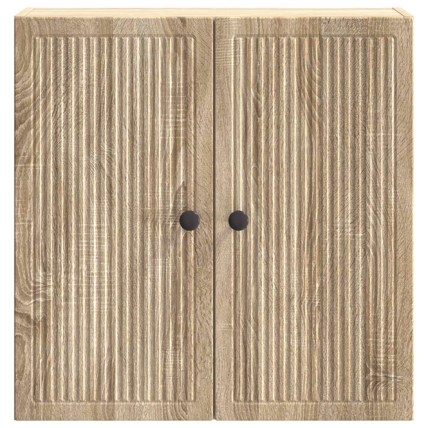 vidaXL Wall-Mounted Cabinet Sonoma Oak 59 x 31 x 60 cm Engineered Wood 4