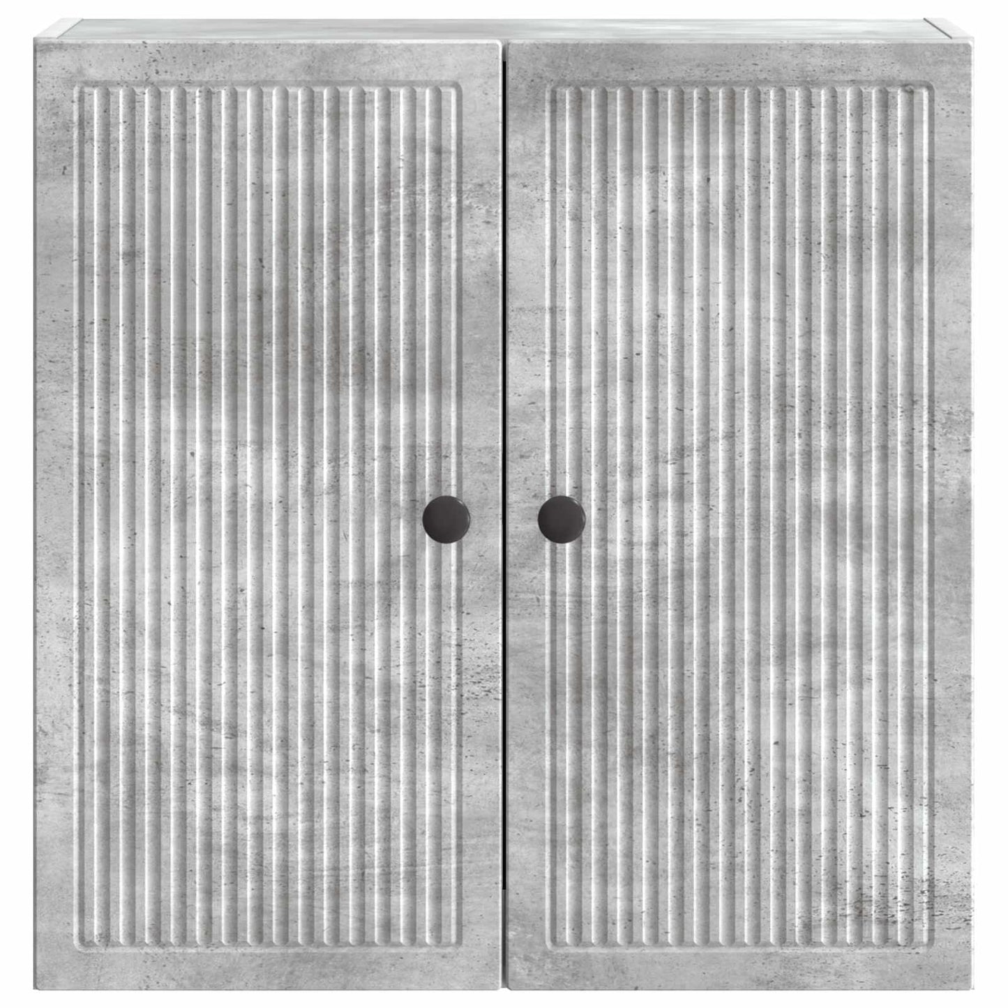 vidaXL Wall-Mounted Cabinet Concrete Grey 59 x 31 x 60 cm 4