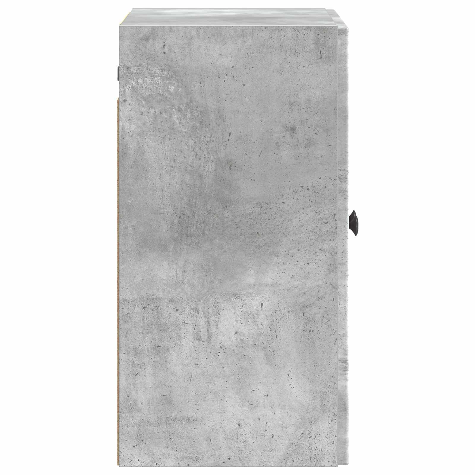vidaXL Wall-Mounted Cabinet Concrete Grey 59 x 31 x 60 cm 5